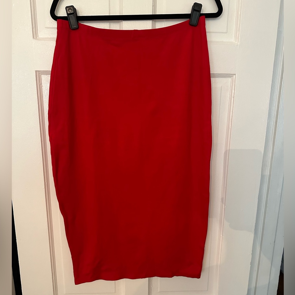🍭Red Midi Skirt🍭